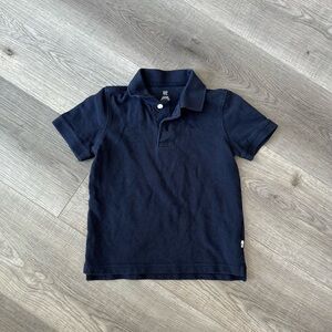 3/20$ GAP kids boys navy blue polo size XS